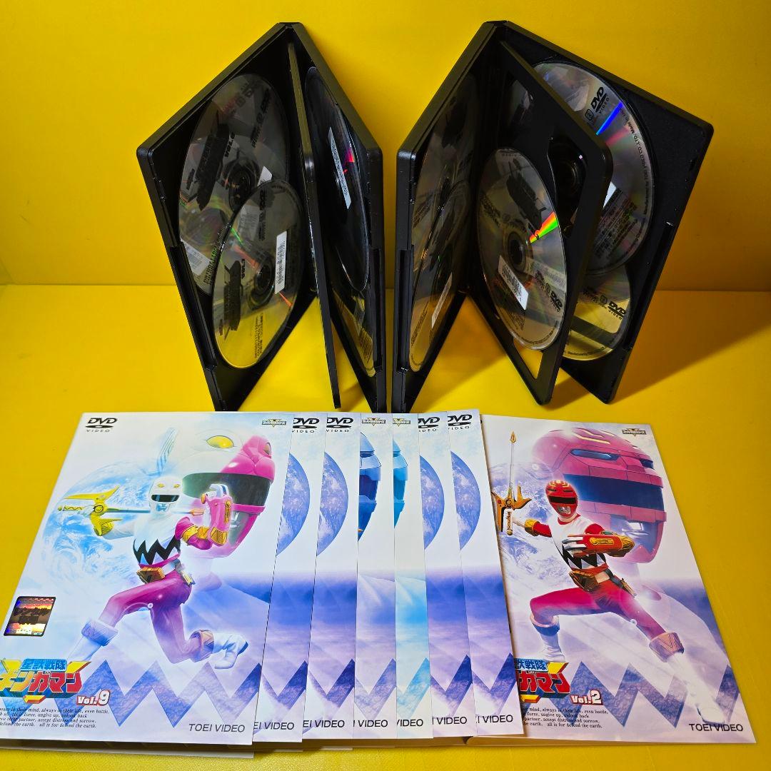 新品ケース交換済み　星獣戦隊ギンガマン DVD 全10巻
