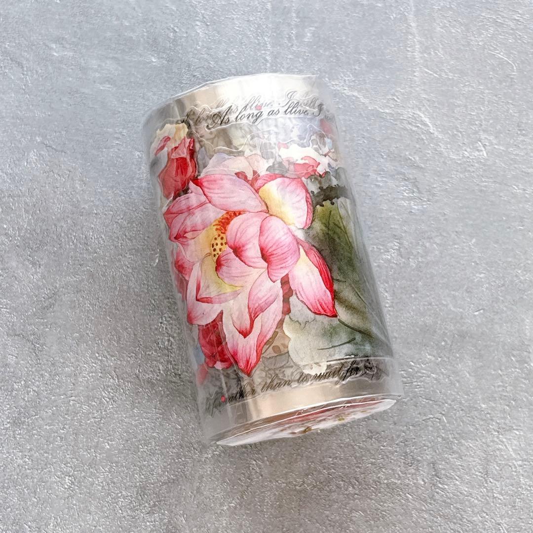 ⭐️SALE⭐️ 蓝莓不蓝手账《花海切模》海外マスキングテープ　マステ 【2704】