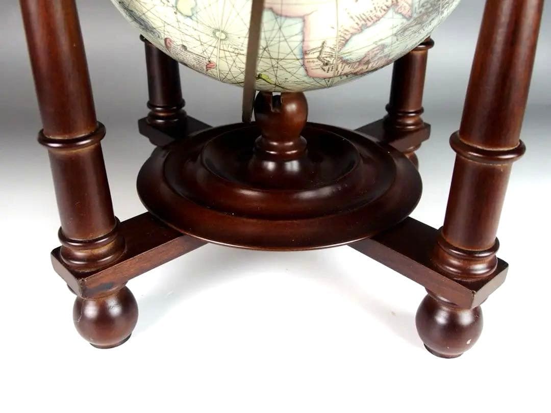 【コロニアル　地球儀】アンティークstyleインテリア　オーセンティックモデル社