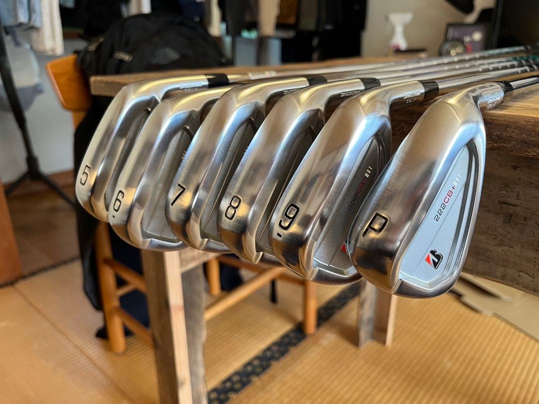 美品　ブリジストン 222CB+アイアンセットNSPRO950GHneo