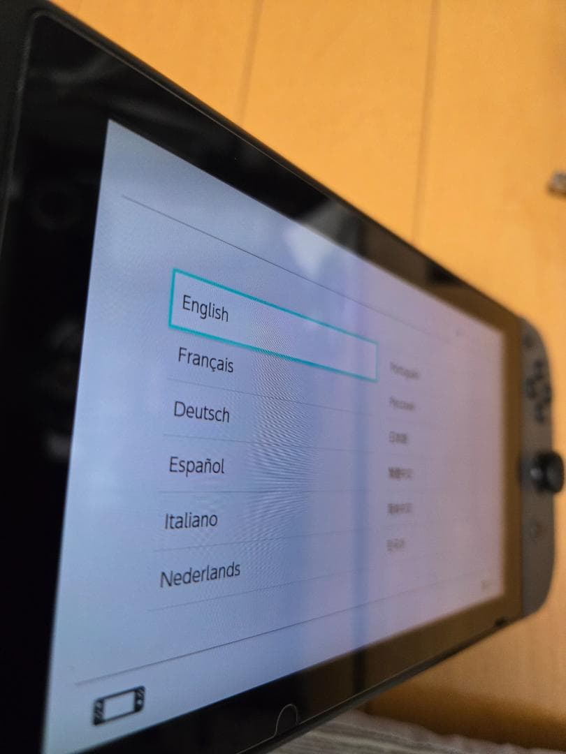 初期ロット Nintendo Switch 本体