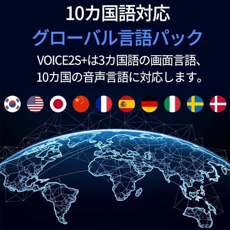 ゴルフバディ GOLFBUDDY ボイス VOICE 2S+ ホワイト/ブルー