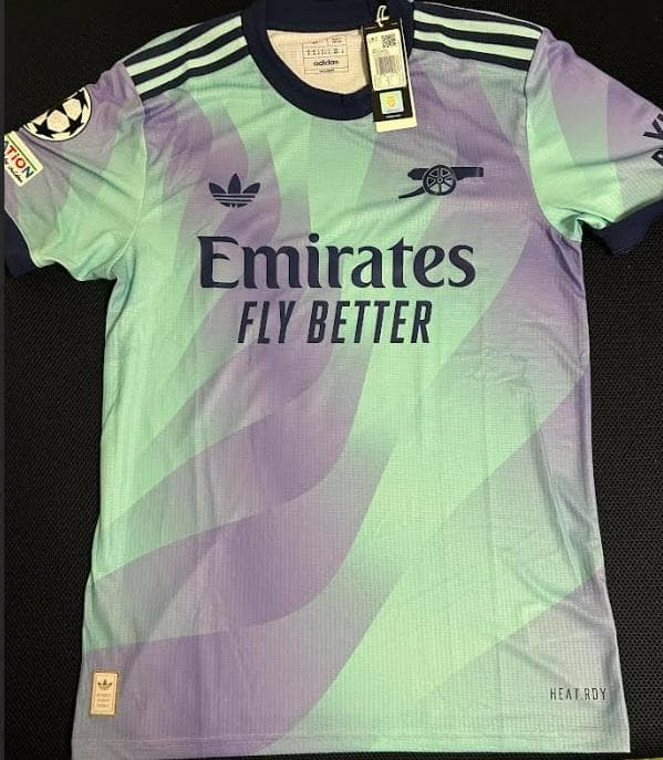 アーセナル　ウーデゴール　オーセンティック サード CL（M）2024-25