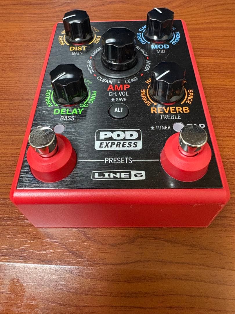 Line6 POD Express ギター用マルチエフェクター(中古)