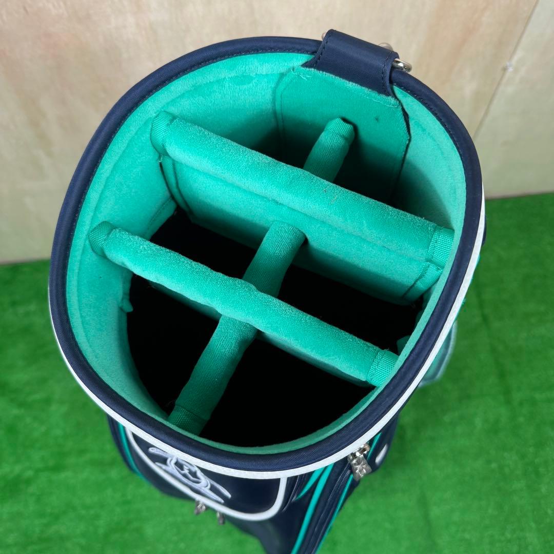 【美品】 Munsingwear キャディバッグ マンシングウェア 6分割