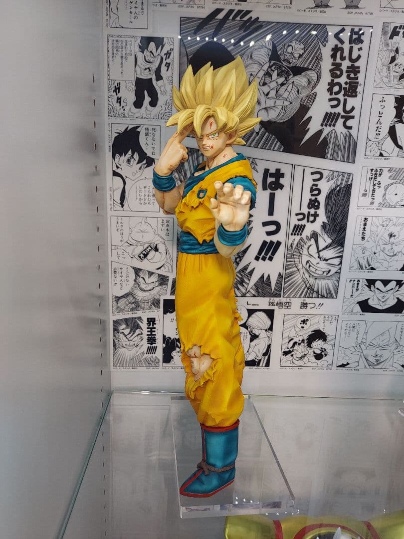 ドラゴンボール 一番くじ 孫悟空 超サイヤ人 リペイント