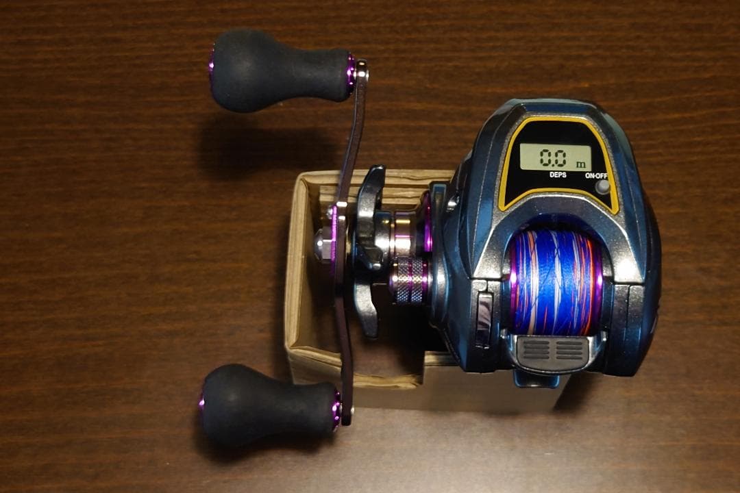 ◆DAIWA 紅牙◆LIGHT SW X IC◇ベイト カウンター付 左巻き