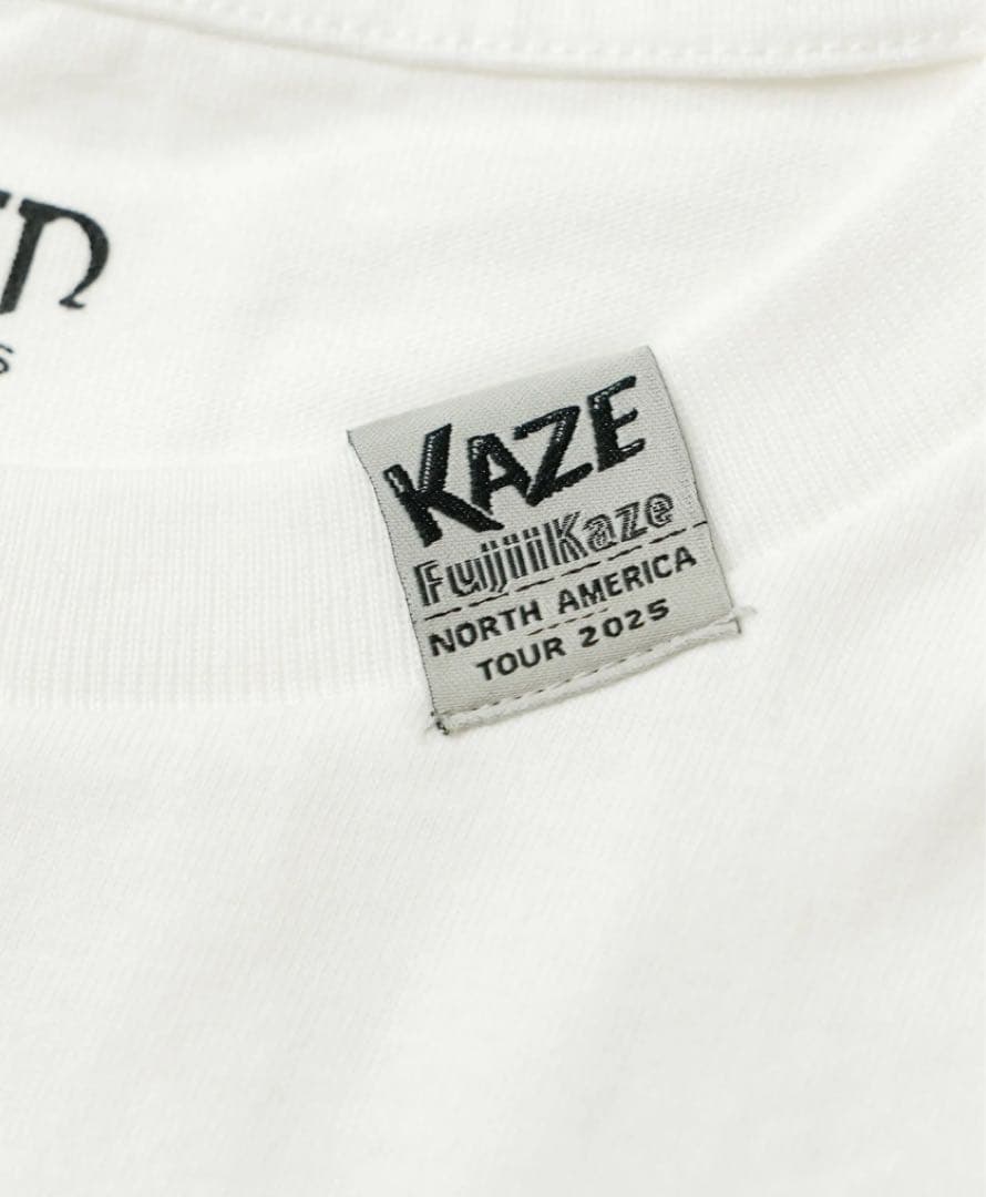 藤井風NORTH AMERICA TOUR 2025 ドリンクT（ホワイト）XL