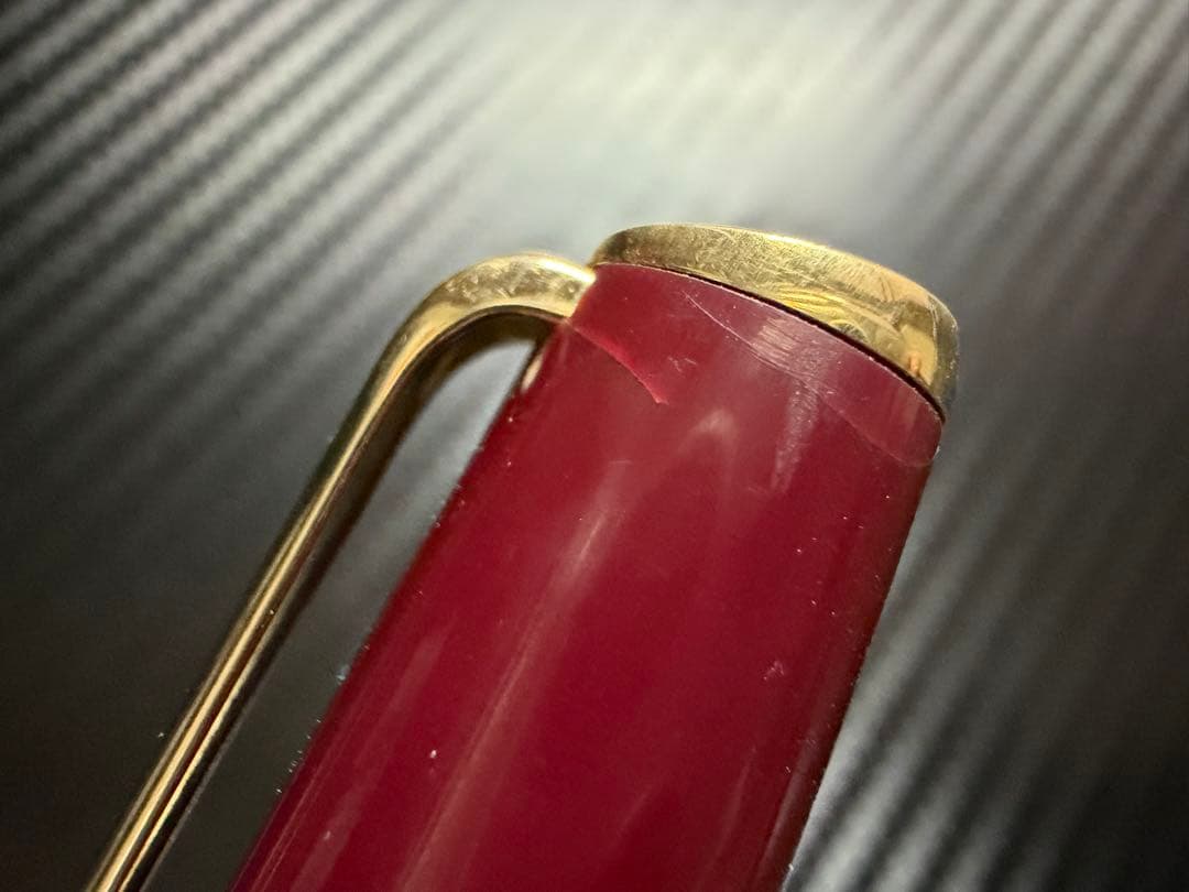 美品 モンブラン クラシック ボルドー M 中字 万年筆