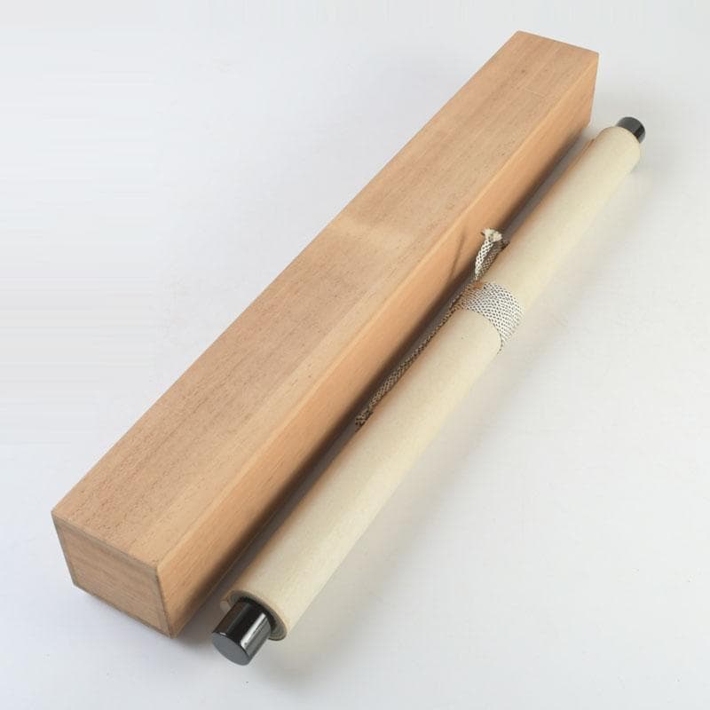 掛軸　前大徳　足立泰道筆　一行書　「松樹千年翠」　共箱　C　9756A