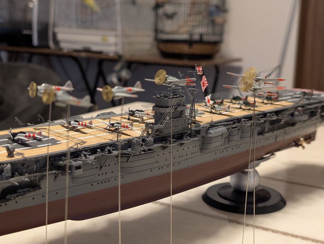 精密模型 旧日本海軍航空母艦　飛龍 1/350 1941年　太平洋戦争開戦時
