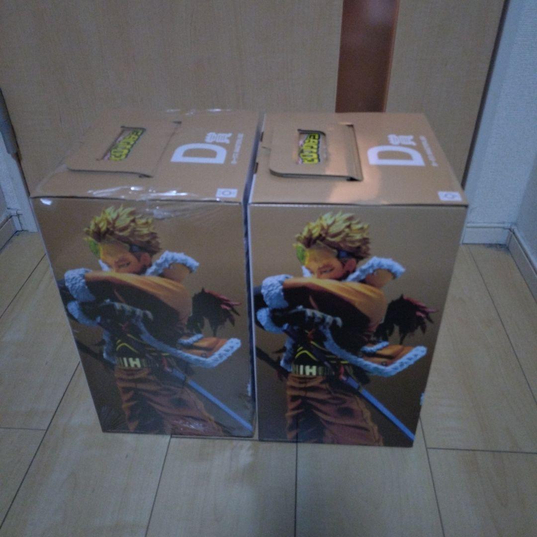 一番くじ 僕のヒーローアカデミア　ヒロアカ　紡ぐ力 D賞 ホークス 2個