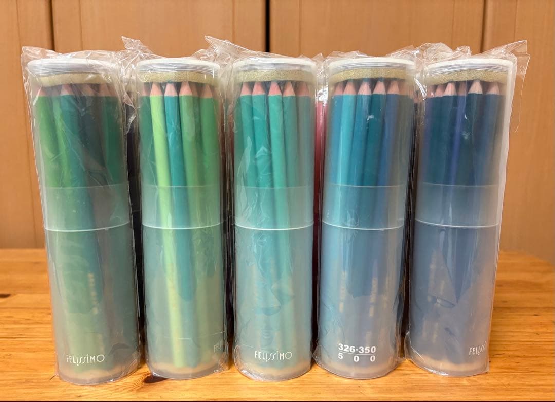 フェリシモ FELISSIMO 500色 色えんぴつ 全色セット 色鉛筆