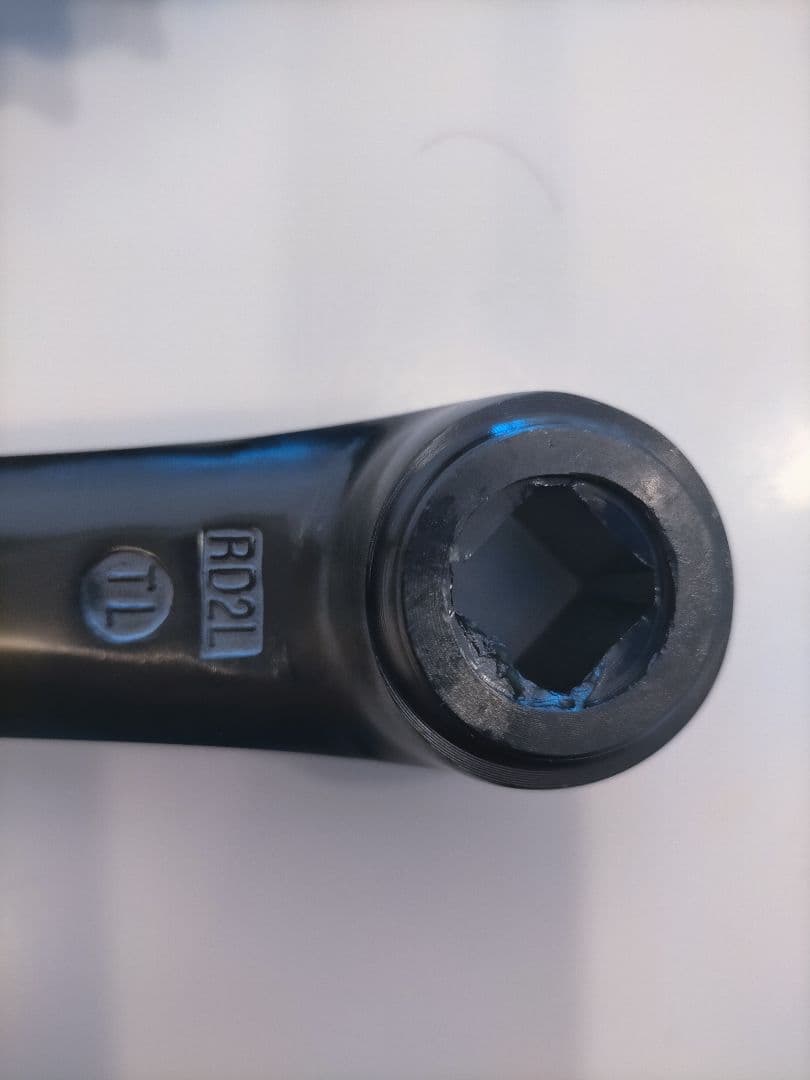 FUJI TRACK ARCV スギ ノ クランクセット 48T　165mm