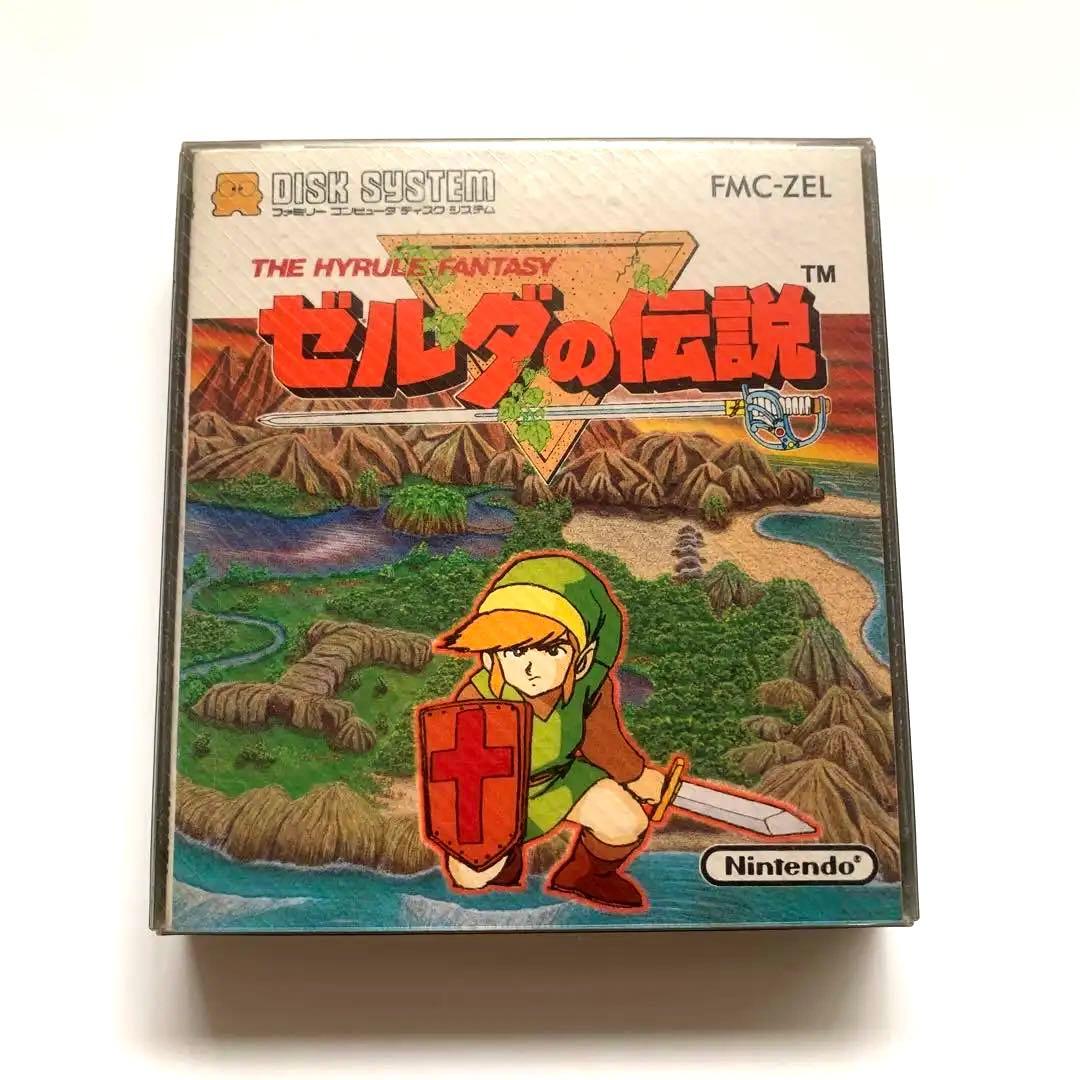 ゼルダの伝説　ディスク　新品　未開封　激レア　未使用品　デッドストック　レトロ
