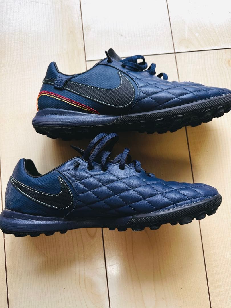 ナイキ サッカーシューズ ネイビー ロナウジーニョモデル