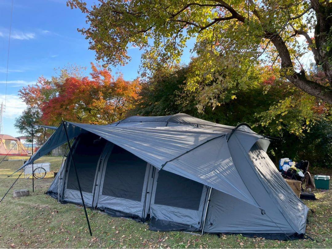 TOYO CRAFT 2ルームテント 4人用 グレー