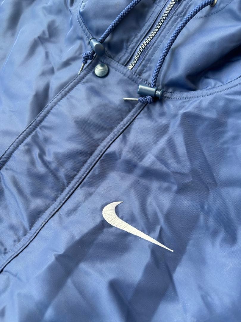 ウェア 90s nike bench coat archive navy color