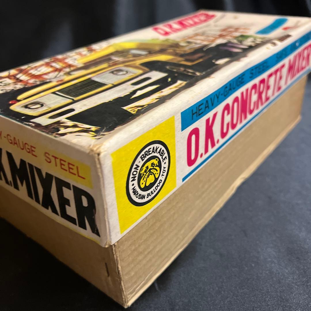 マルサン　ブリキ　コンクリートミキサー　フリクション　昭和レトロ