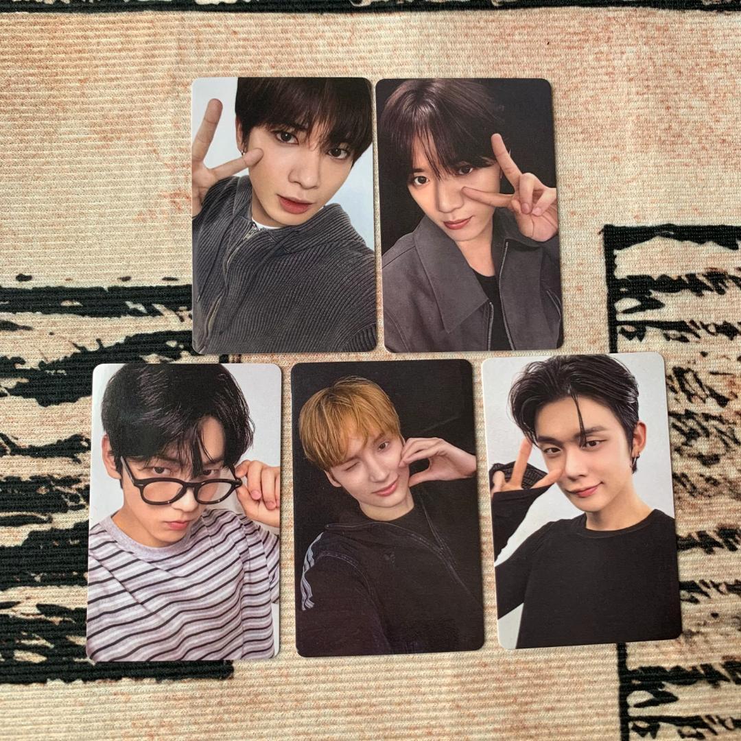 TXT LINE MUSIC 再生 ミュージック 当選 トレカ 5枚セット