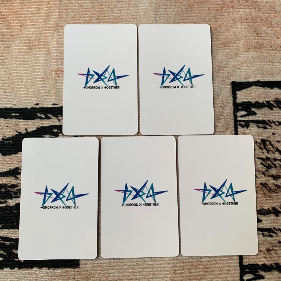 TXT LINE MUSIC 再生 ミュージック 当選 トレカ 5枚セット