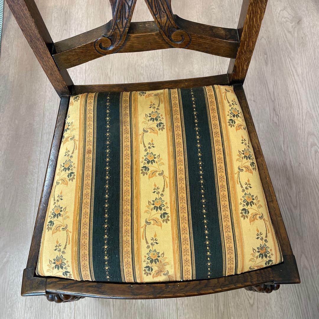アンティークチェア イス チェア フランス ヨーロッパ 木製　ダイニングチェア②
