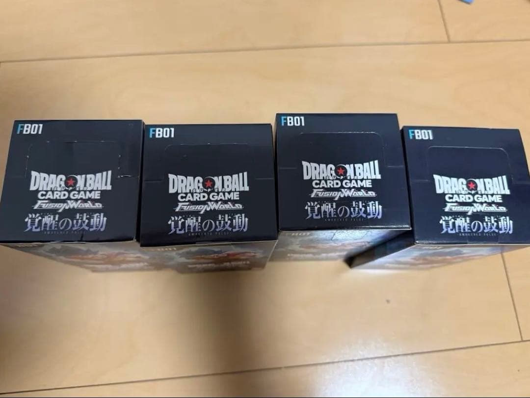 ドラゴンボール フュージョンワールド 覚醒の鼓動 新品未開封 4BOX
