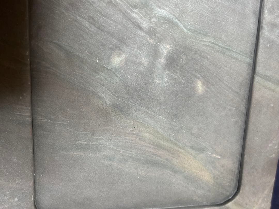 再出品　絶品老坑端渓水巌硯　魚児隊青花・金線・梅舒適先生即売会・８寸長方硯