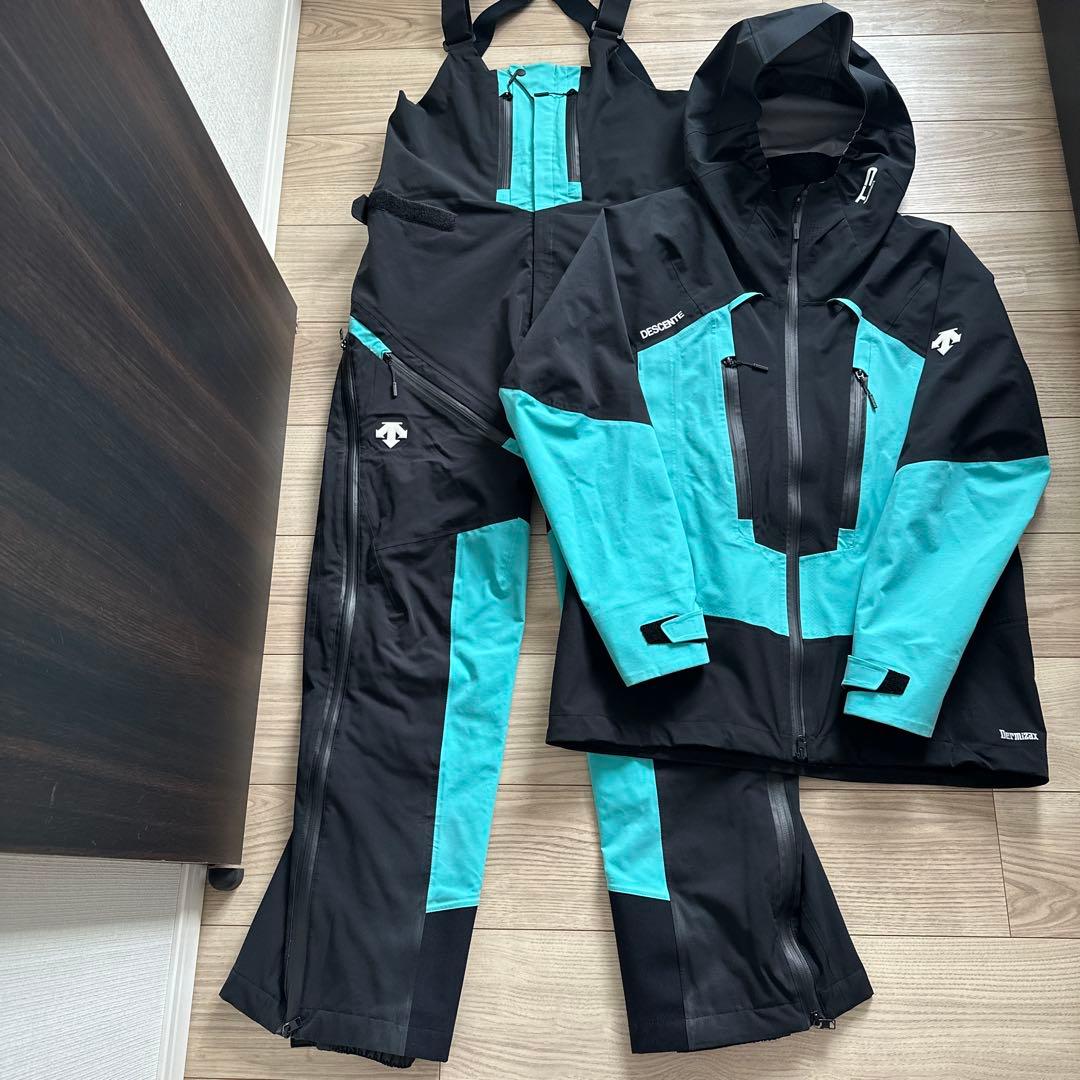 DESCENTE スキーウェア　上下セット　L サイズ　デサントチーム
