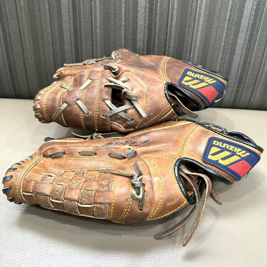 ミズノ野球プロフェッショナルモデル E-Z Pocket 左手グローブ 2個本革