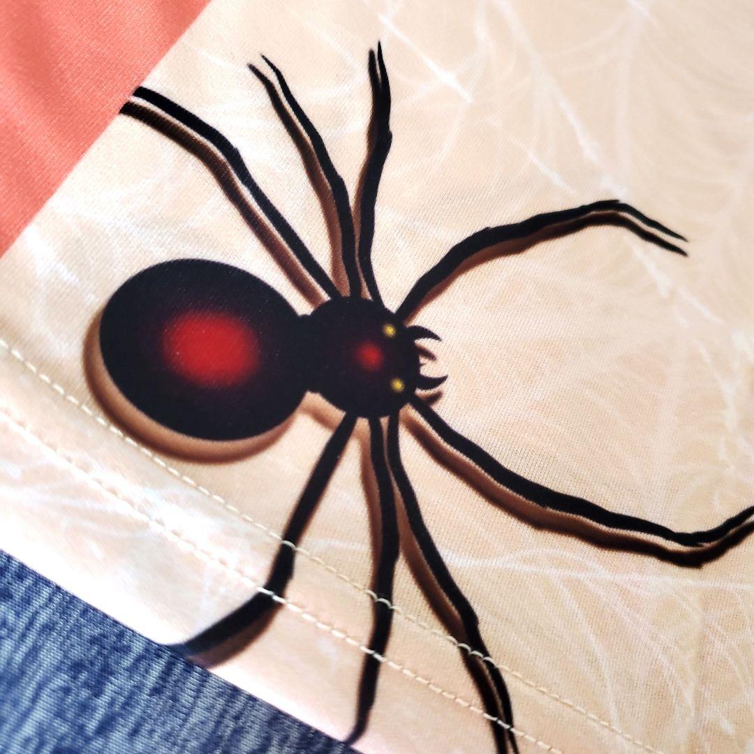 ✨新品✨ボウリングウェア　【L】　ブラックウィドー　オレンジ