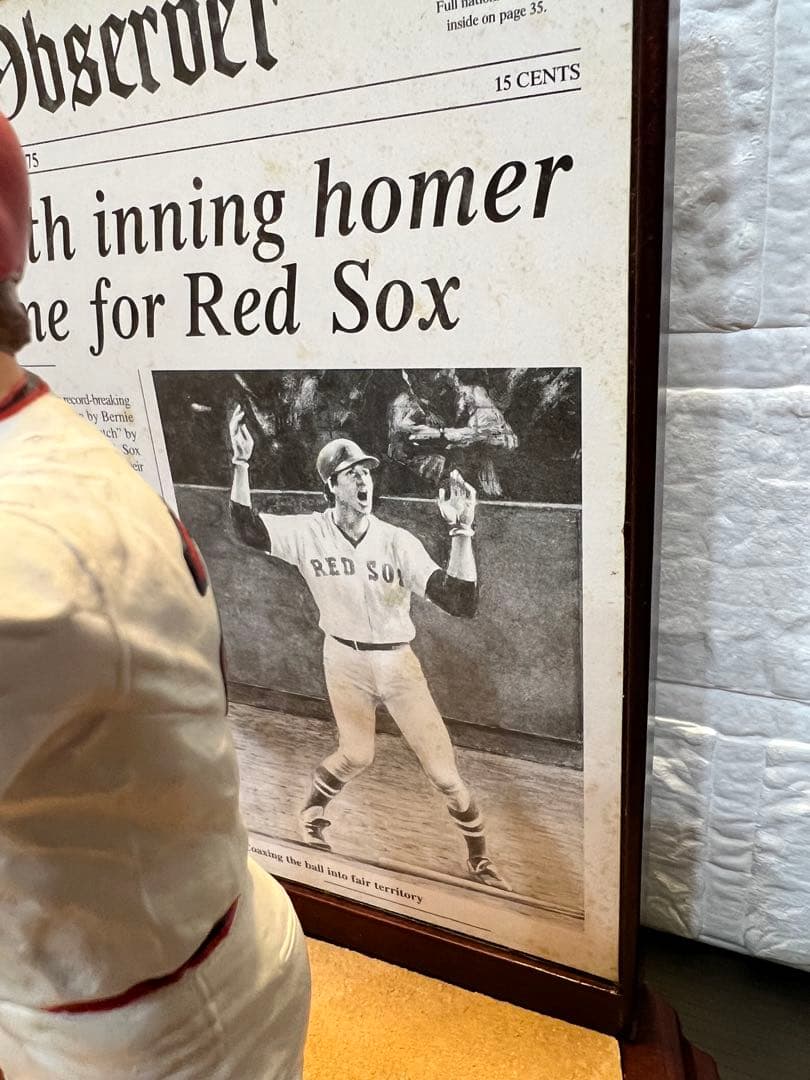 【Danbury Mint】Carlton Fisk’s  Run
