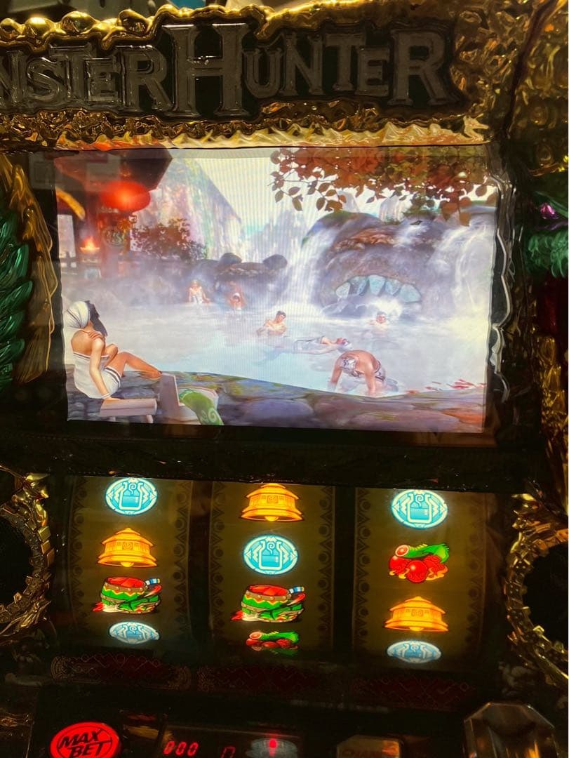 鈴木モンスターハンター　月下雷鳴　大花火　akb3台で45000