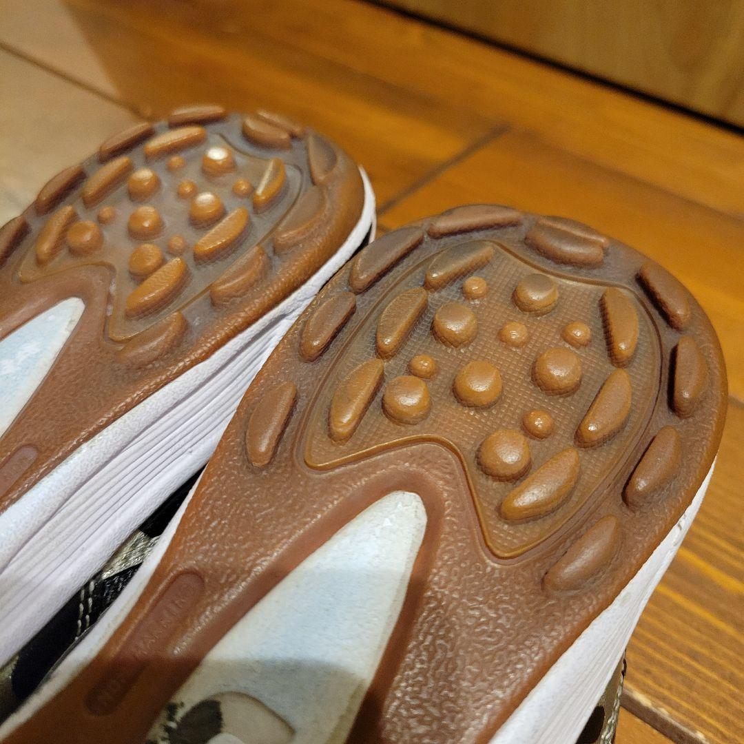 デスポルチ 10周年限定シューズ 26.5cm カモフラ 銀