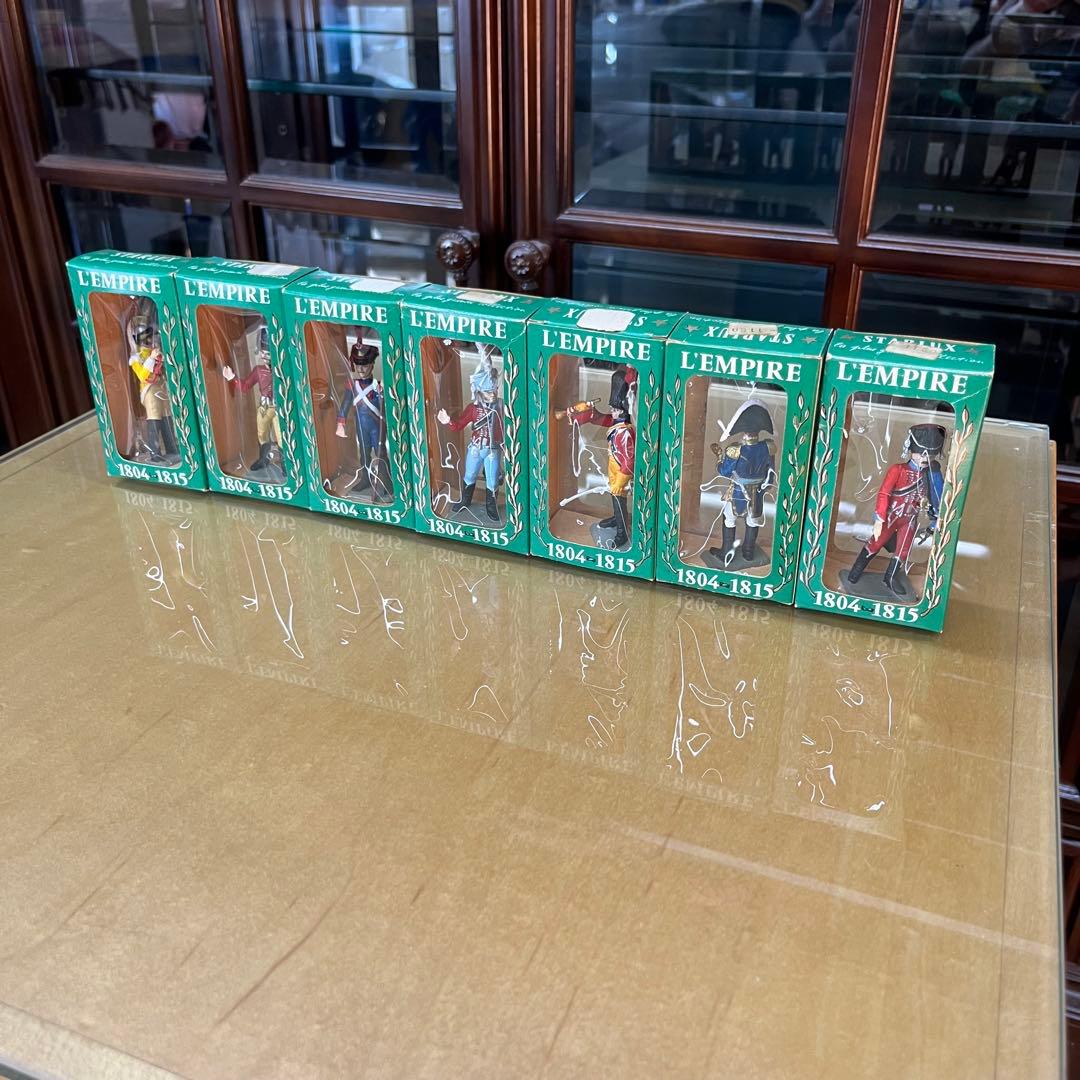 希少品　フランス製　starlux l’empire フィギュアセット 7体