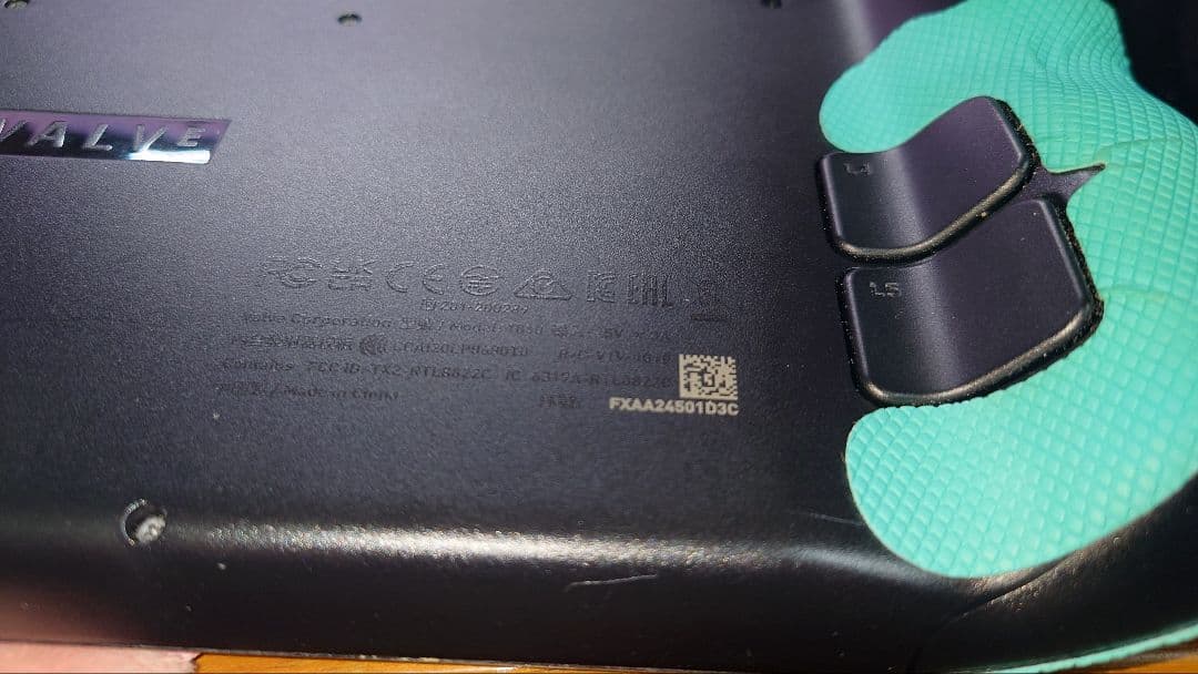 Valve Steam Deck 改造品 64gb→512gb変更　ホール効果