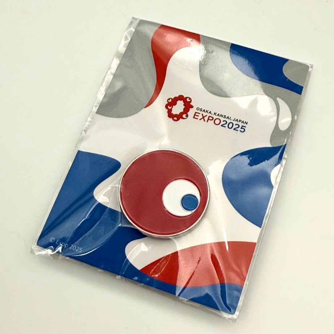 未開封☆大阪関西万博 ピンバッジ こみゃく ミャクミャク にこにこ 記念チケット