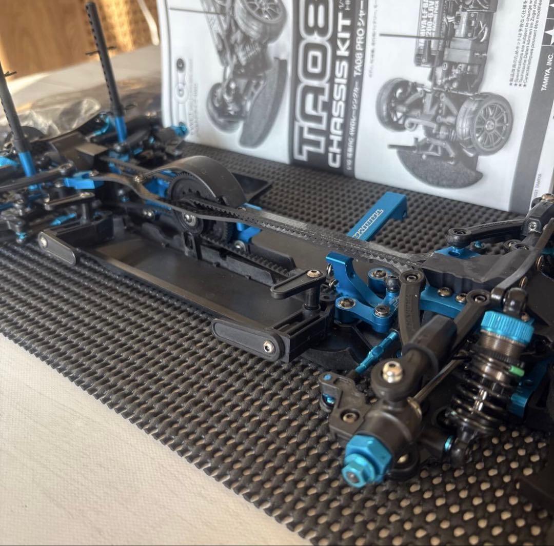 TAMIYA タミヤ　TA08 スペアパーツ　オプションパーツ沢山　ボールデフ付