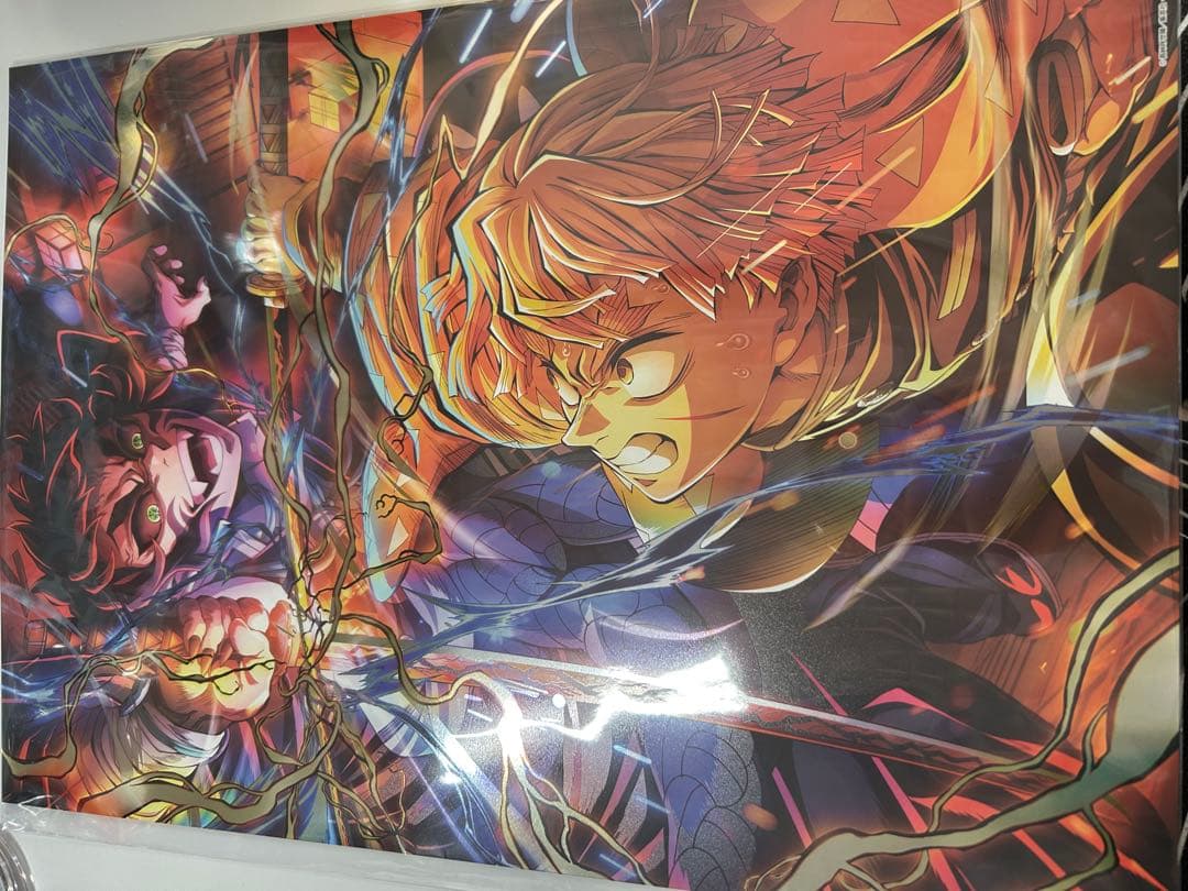 鬼滅の刃 獪岳 我妻善逸 ポスター