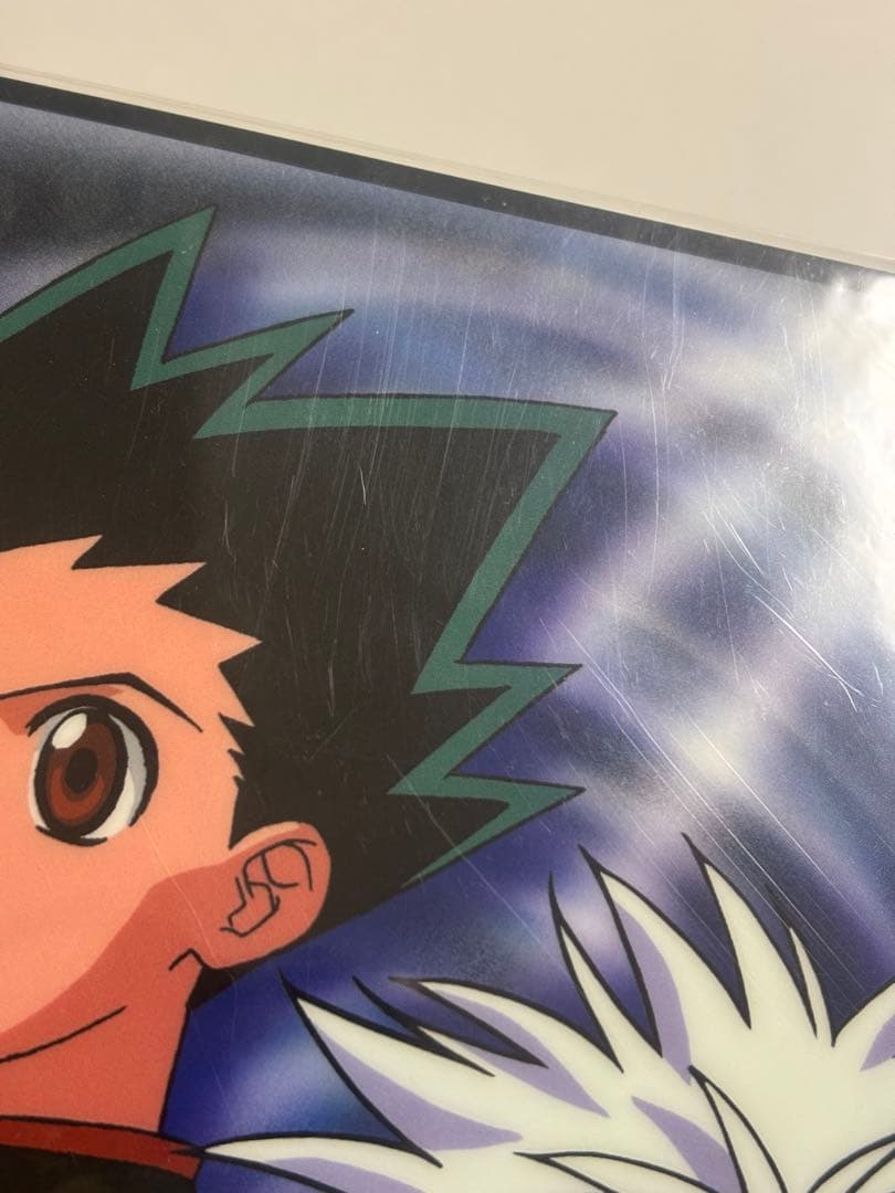 ハンターハンター HUNTER×HUNTER 旧アニメサイン入り下敷き　クラピカ