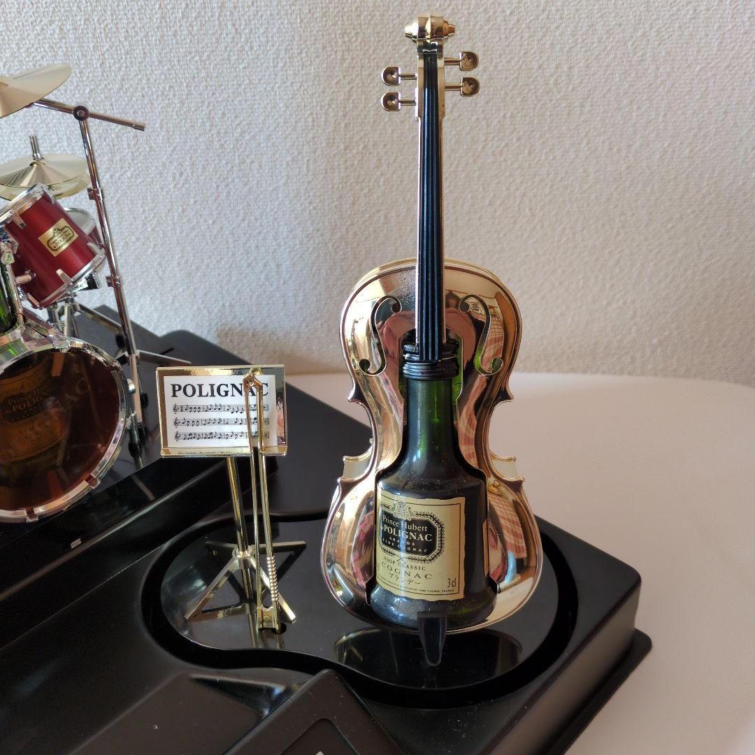 ジャズセット ミニボトル付き 楽器 置物 洋酒ミニチュアボトル　レア物　 レトロ