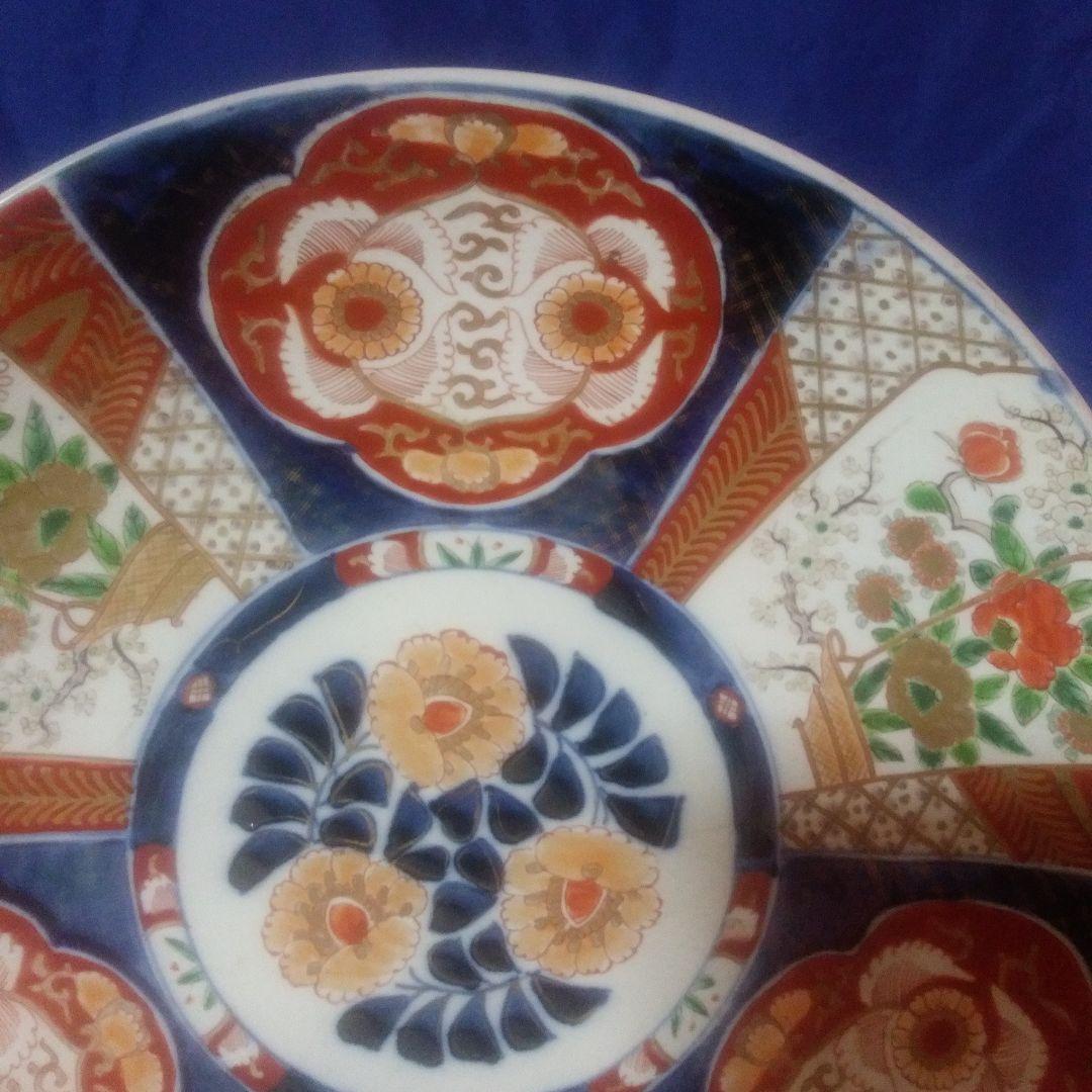 古伊万里色絵大皿