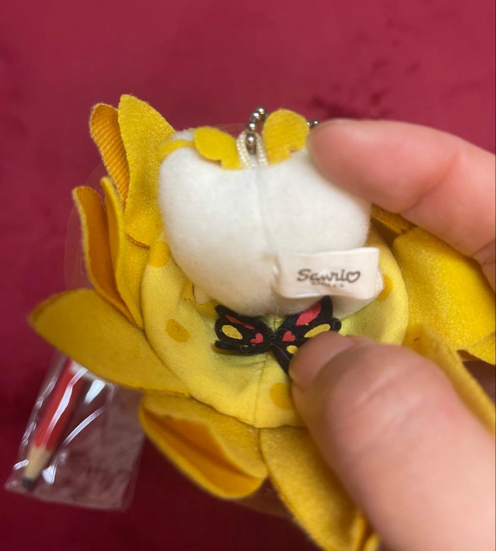 激レア·タグ付き☆ご当地キティ 花 妖精 キーホルダー ペン 3体 ぬいぐるみ