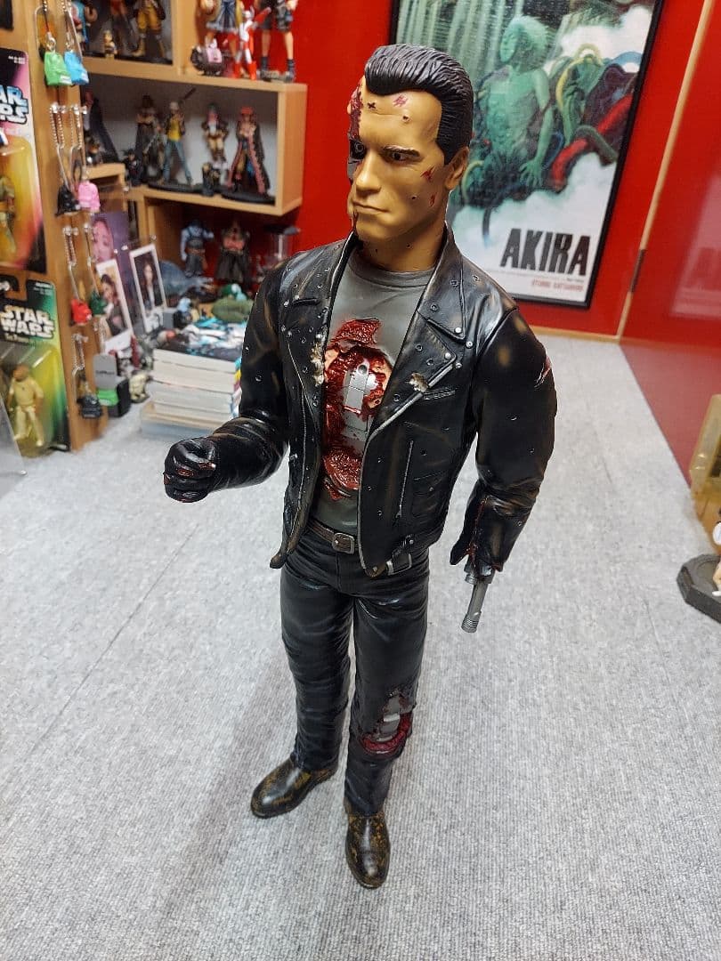 ターミネーターフィギュア レザージャケット 約30cm