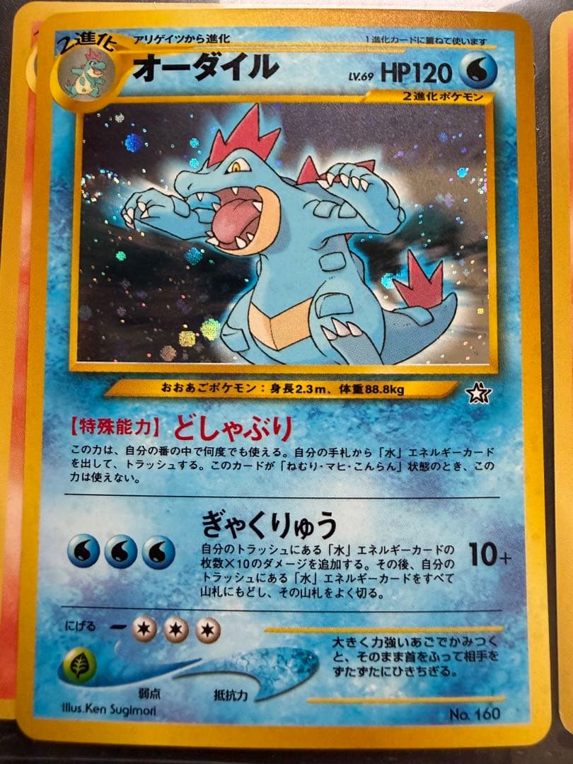 ポケモンカード　ネオ　金銀発売記念　プレミアムファイル　旧裏　9枚セット　美品