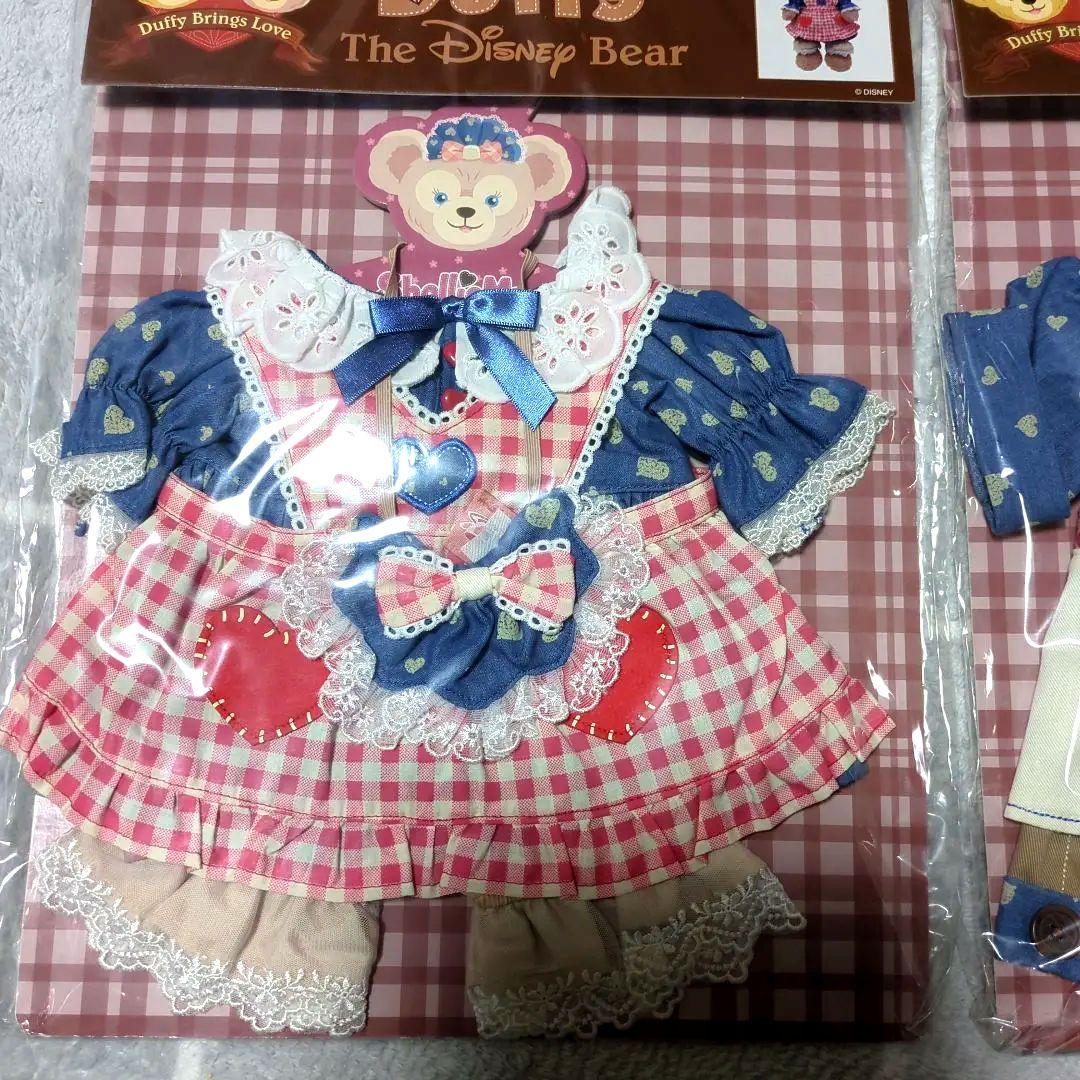 ダッフィー・シェリーメイ　公式着せ替え服 ドレス・エプロンセット