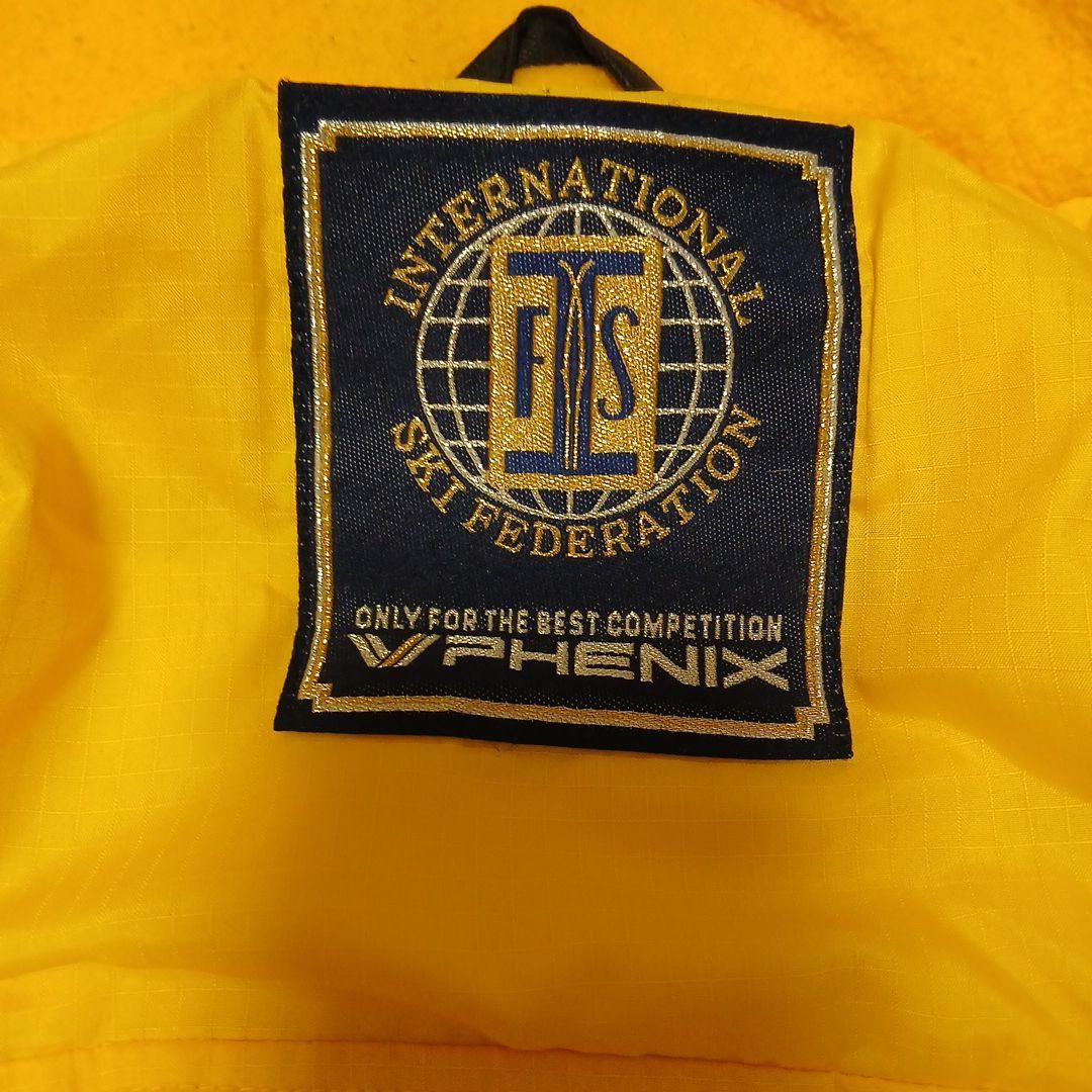 PHENIX スキーウェアMサイズ　上下セット イエロー&ブラック