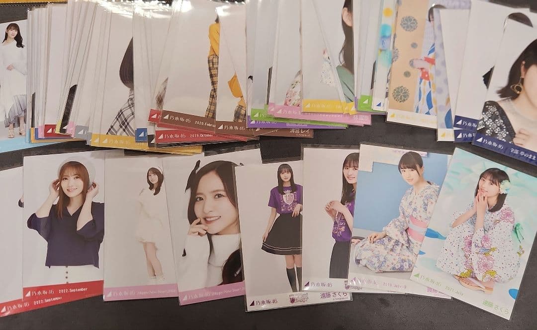 乃木坂46 生写真　約200枚まとめ売り　与田祐希中西アルノ遠藤さくら池田瑛紗等
