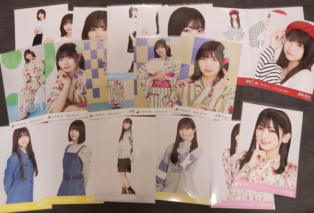 乃木坂46 生写真　約200枚まとめ売り　与田祐希中西アルノ遠藤さくら池田瑛紗等