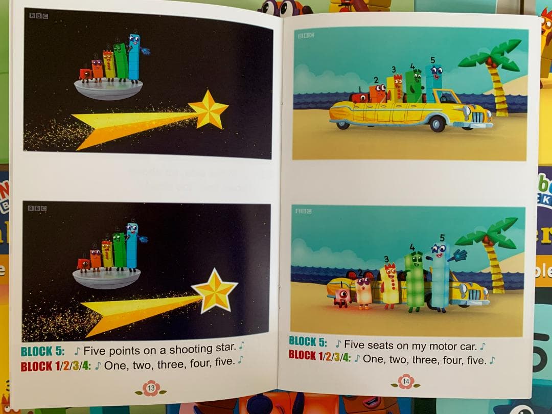 NumberBlocks 　ナンバーブロックスマイヤペン対応音源動画付アニメ音声